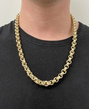 9ct Yellow Gold Solid Belcher