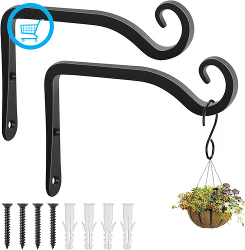 2pcs hanging basket bracket - basket,