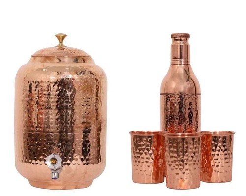 Handmade hand hammered - hammered, pure