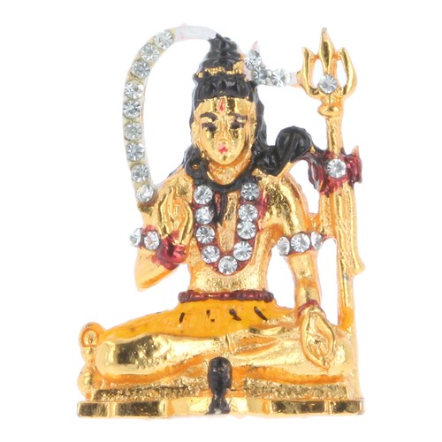 Shiva statue murti - statue, golden