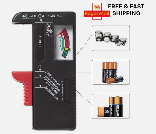 Universal battery tester - battery,