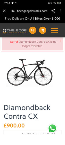 Diamondback racer bike - racer,
