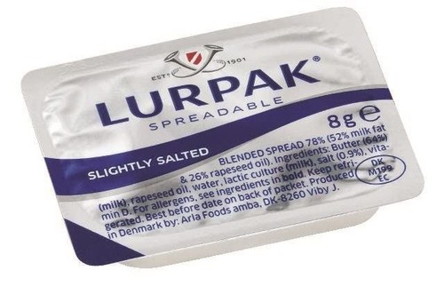Lurpak butter portions - portions, x