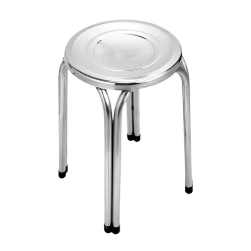 Stacking stool stainless steel - stainless,
