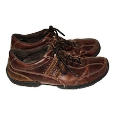 Rockport XCS US Men 8W Walking Casual Shoes Brown APM7088E Leather Upper