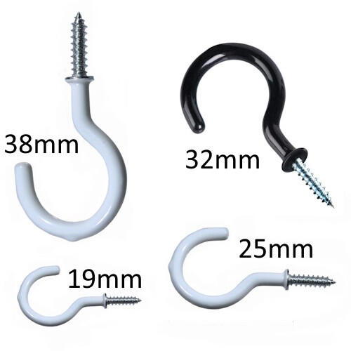 Hooks pack cup - hooks, screw