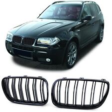 Sport radiator grille double bar performance gloss fits BMW X3 E83 06-11