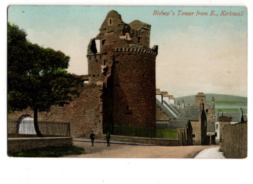 Kirkwall bishops tower from - tower,