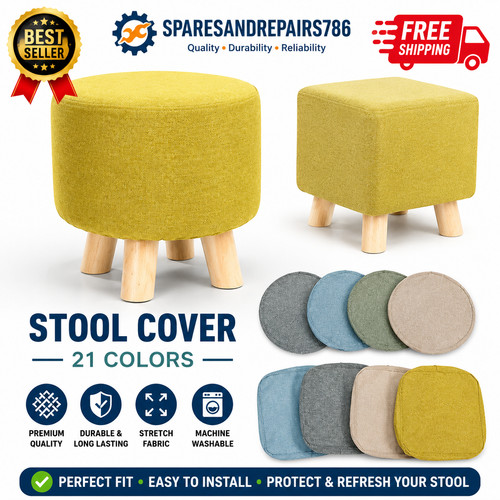 Small wooden footstool - small,