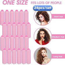 24x Foam Hair Rollers Soft