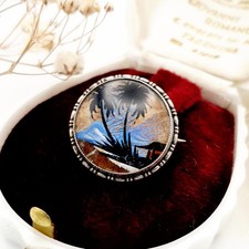 Antique T.L.M. Butterfly Wing