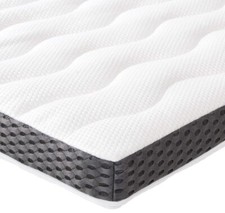 Comfort Memory Foam Mattress Topper, 135cm x 190cm x 7cm Double SIZE