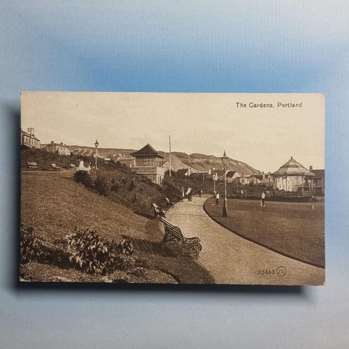 Portland postcard c1920 dorset - postcard,