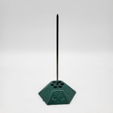 Vintage Green Cast Iron Metal