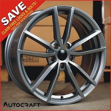18" PRETORIA GM Style ALLOY WHEELS X4 - TYRES Fits : VW GOLF / CADDY