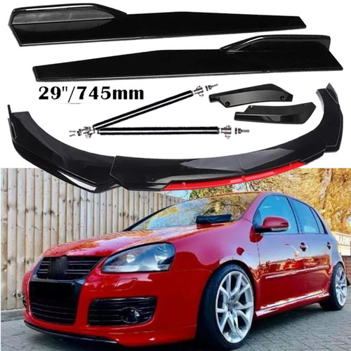 Front bumper lip spoiler - lip,