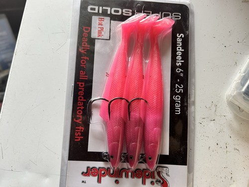 Sidewinder sandeels 6inch 25g - sidewinder,