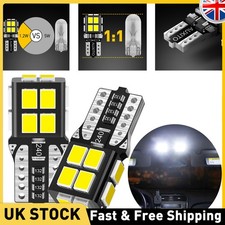 AUXITO 168 2825 194 T10 LED License Plate Light Bulbs 6000K Super Bright White