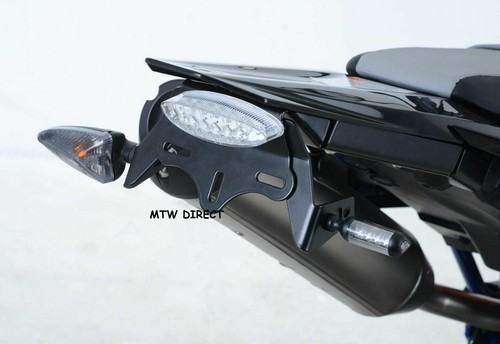 Racing black tail tidy - black, /