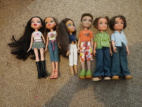 Bratz bundle dolls - bratz, shoes