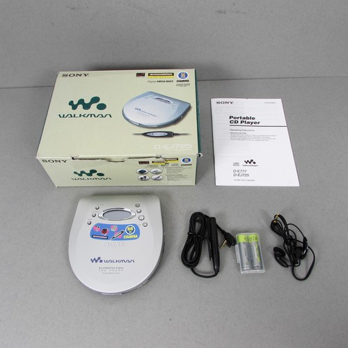 Sony ej725 walkman - sony, cd