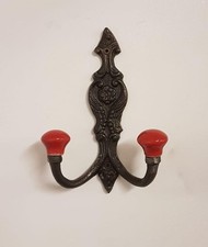 Rustic iron coat hook retro