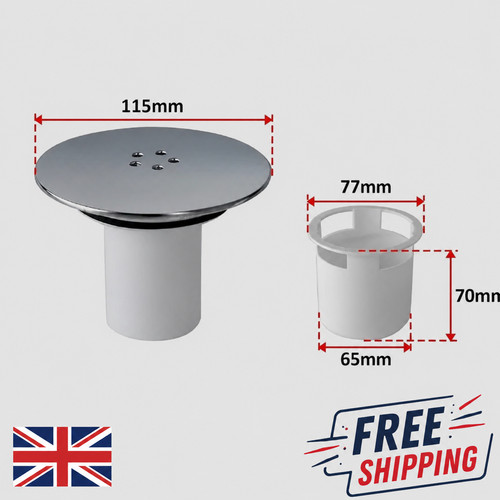 Shower drain trap cover - shower,