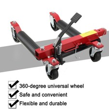 Car Moving Vehicle Positioning Hydraulic Wheel Skate Dolly Go Jack 750kgCapacity