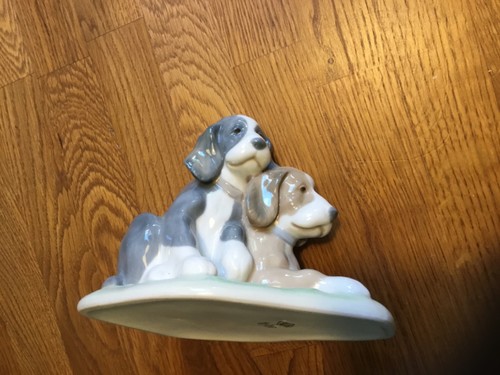 Nao lladro spaniel dogs - spaniel,