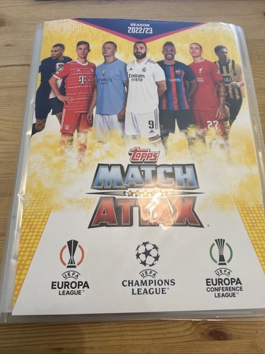 Topps match attax binder - topps, 22/23