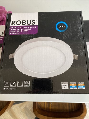 Robus 12w led downlights - led,