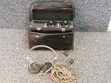 Vintage Belclere Audiometer Type T.6.A. with Amplivox TDH-39 Headset medical