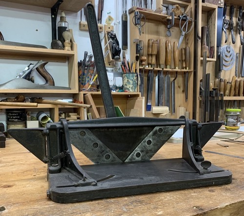 Antique mitre guilotine - antique, /