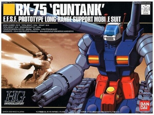Bandai hguc 144 75 - bandai, 1/144