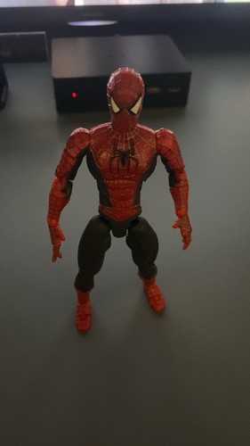 Spider man 2002 super poseable - spider-man,