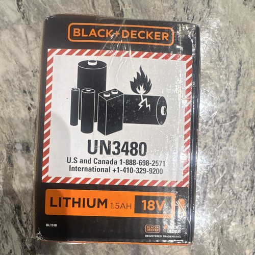 Black decker un3480 - &, 18v
