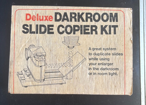 Vintage deluxe darkroom slide - deluxe,