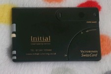 Black Victorinox Swiss Card