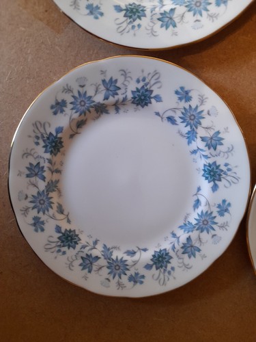 Tea side plates colclough - plates,