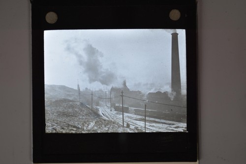 Industrial landscape railway - landscape,