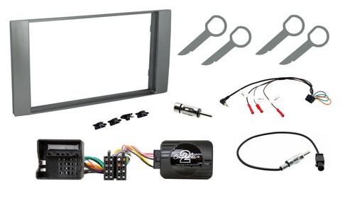 Silver doubledin fascia - silver,