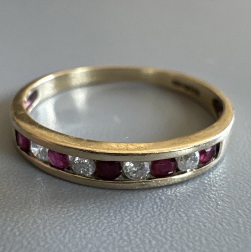 9ct yellow gold 375 ruby - ruby, &