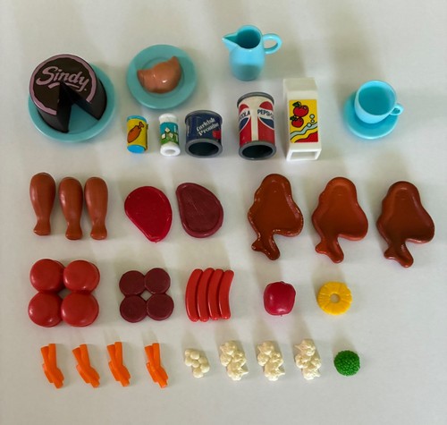 Vintage sindy 1980s - food, &