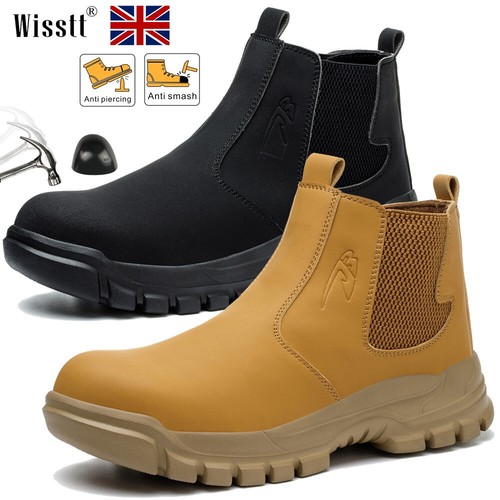 Mens leather ankle safety - mens,
