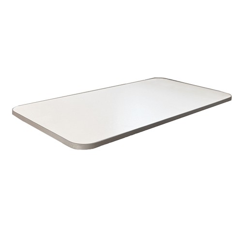 White table top with trim - white,