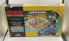 Super Nintendo Console SNES Super Mario All Stars Edition Boxed Complete PAL VGC