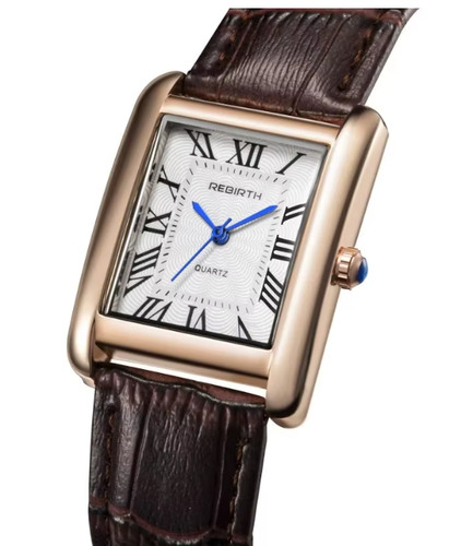 Vintage tank leather quartz - leather,