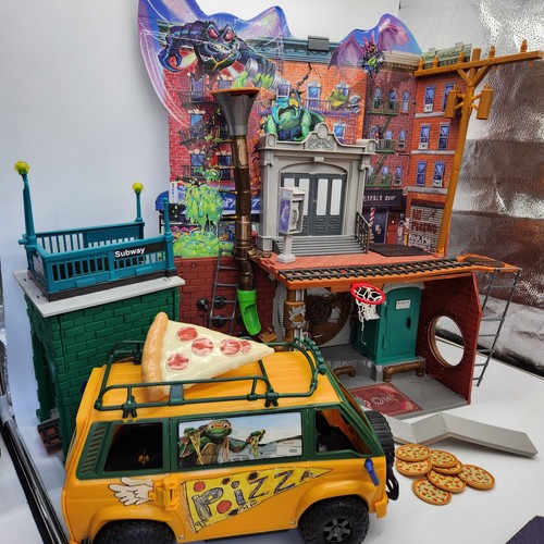 Tmnt mutant mayhem sewer - mutant, lair
