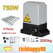 2000KG Electric Sliding Gate Opener Automatic Motor Driveway Security Kit 750W