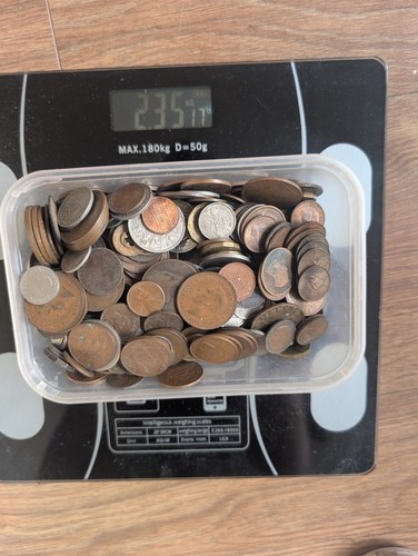 Old british and - and, coins